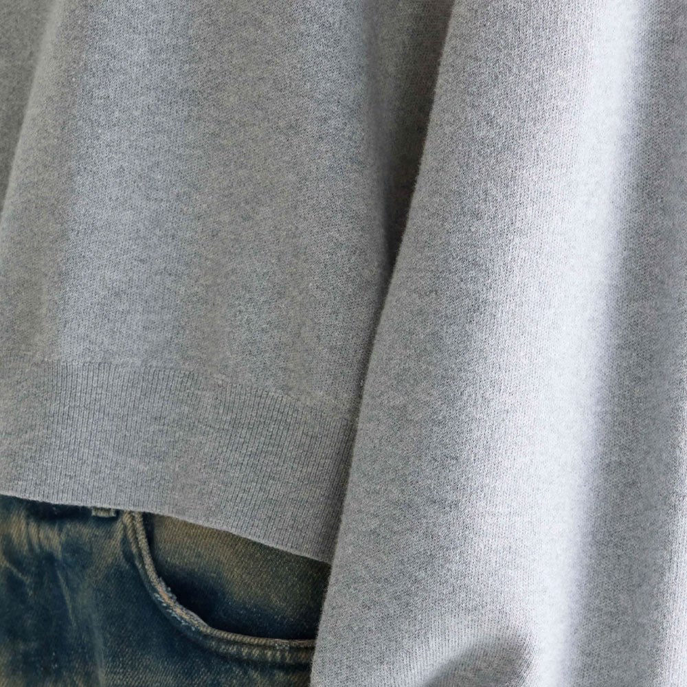 Bellerose - Pull Ă col rond Angum - Gris - Image 3