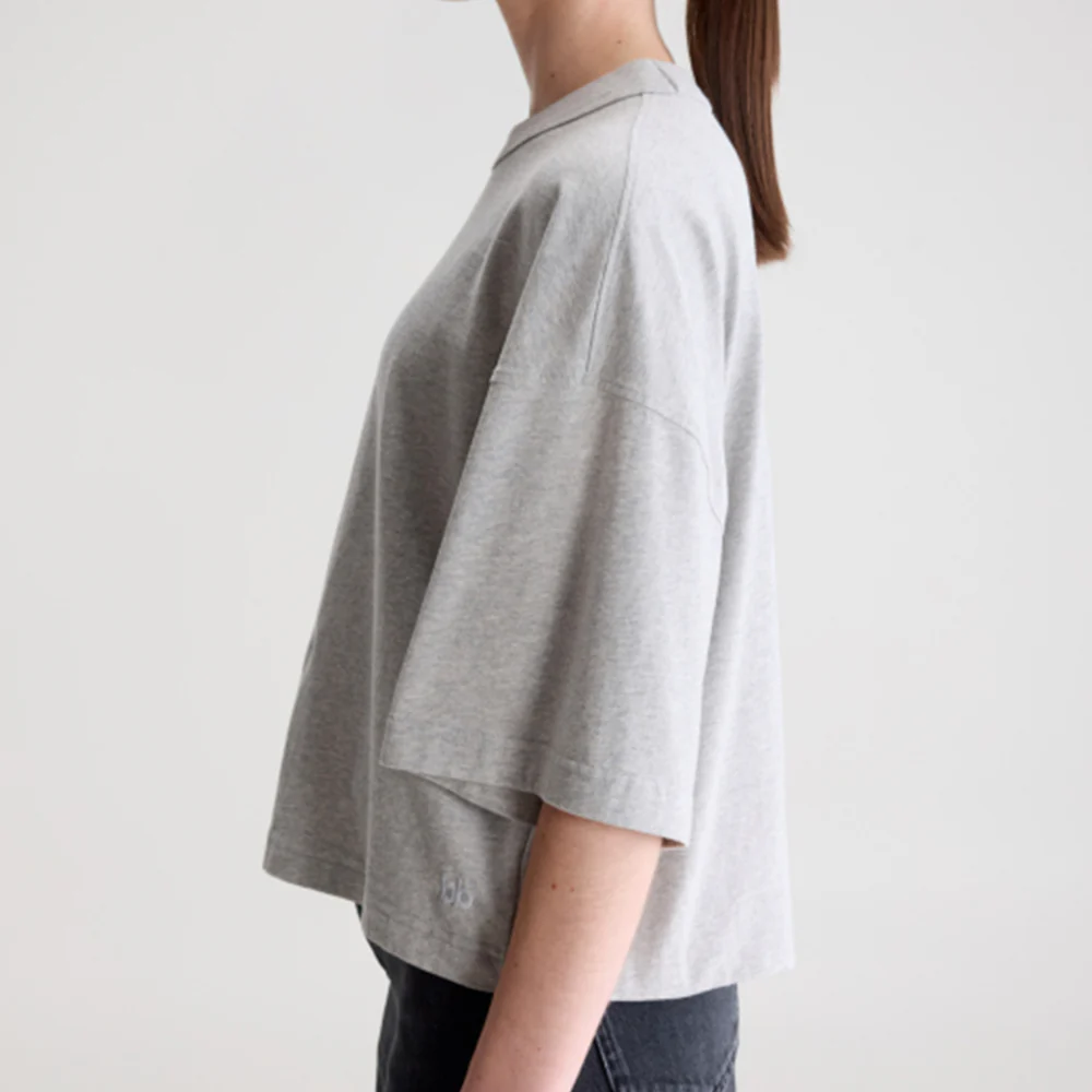 Bellerose - T shirt Voss - Gris - Image 3