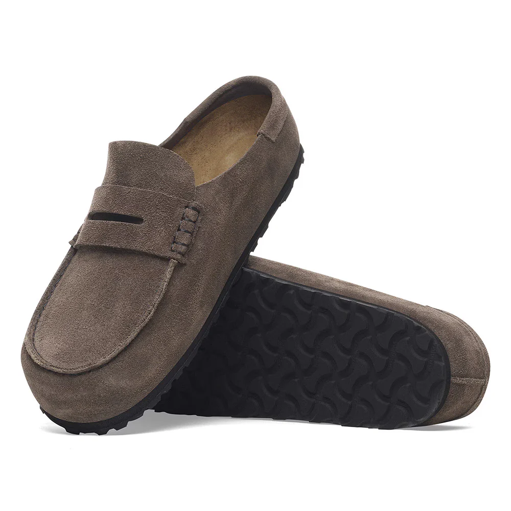Birkenstock - Mocassins Naples Wrapped Leve - Marron - Image 4