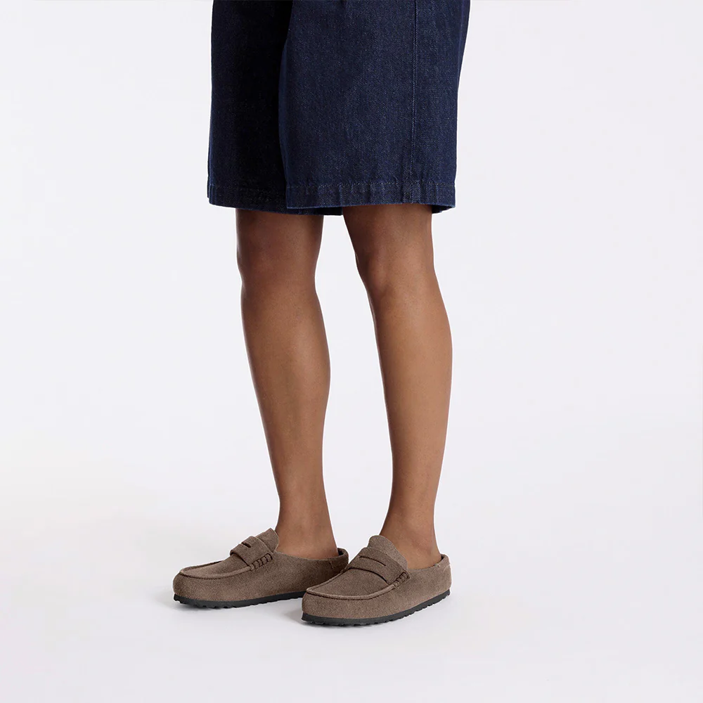 Birkenstock - Mocassins Naples Wrapped Leve - Marron - Image 7