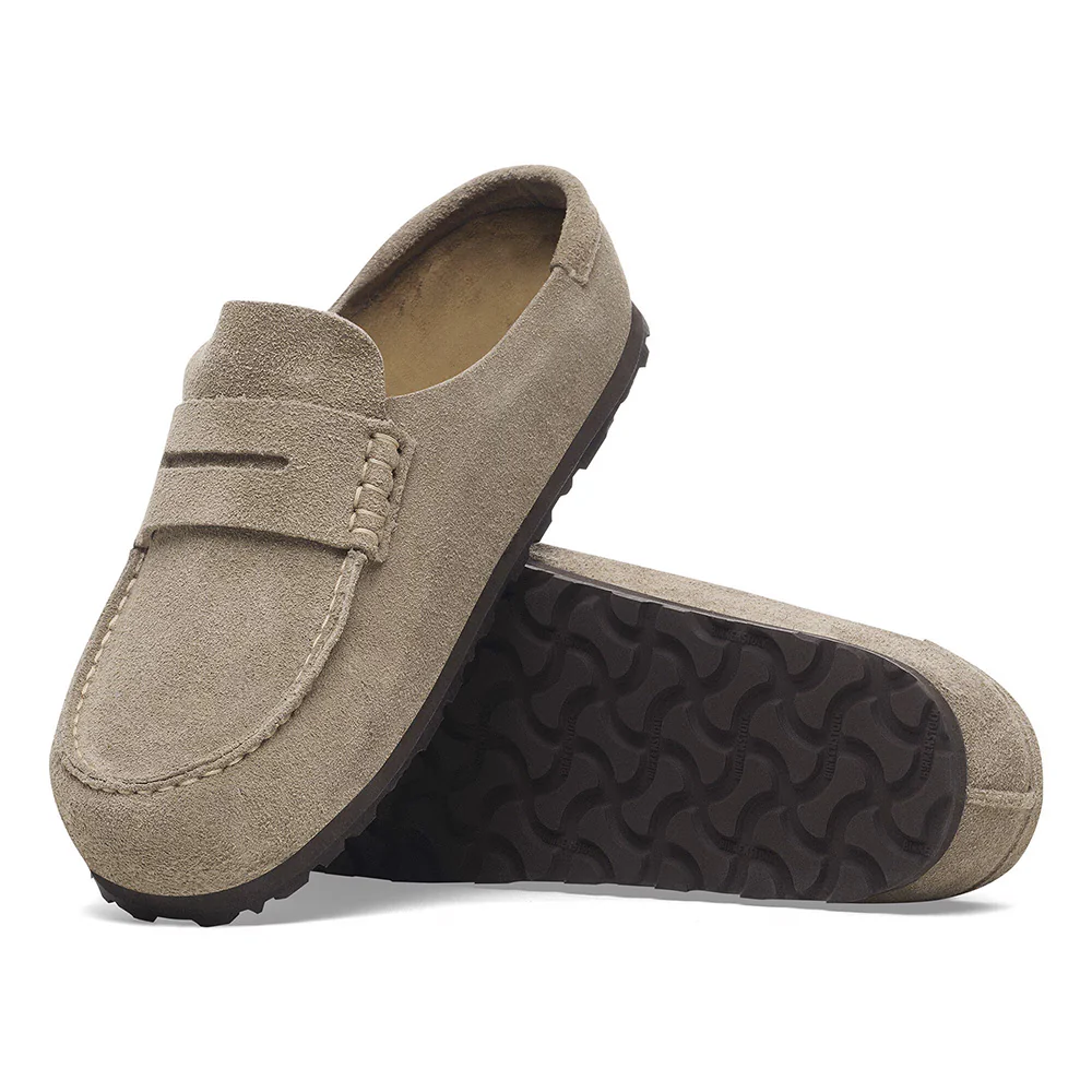 Birkenstock - Mocassins Naples Wrapped Leve - Taupe - Image 4