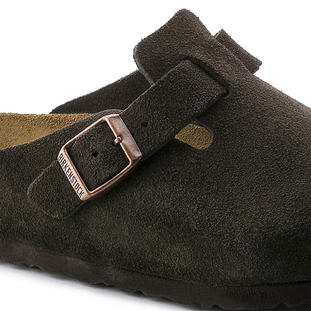 Birkenstock - Sabots Boston - Lit de pied souple - Mocha - Image 5