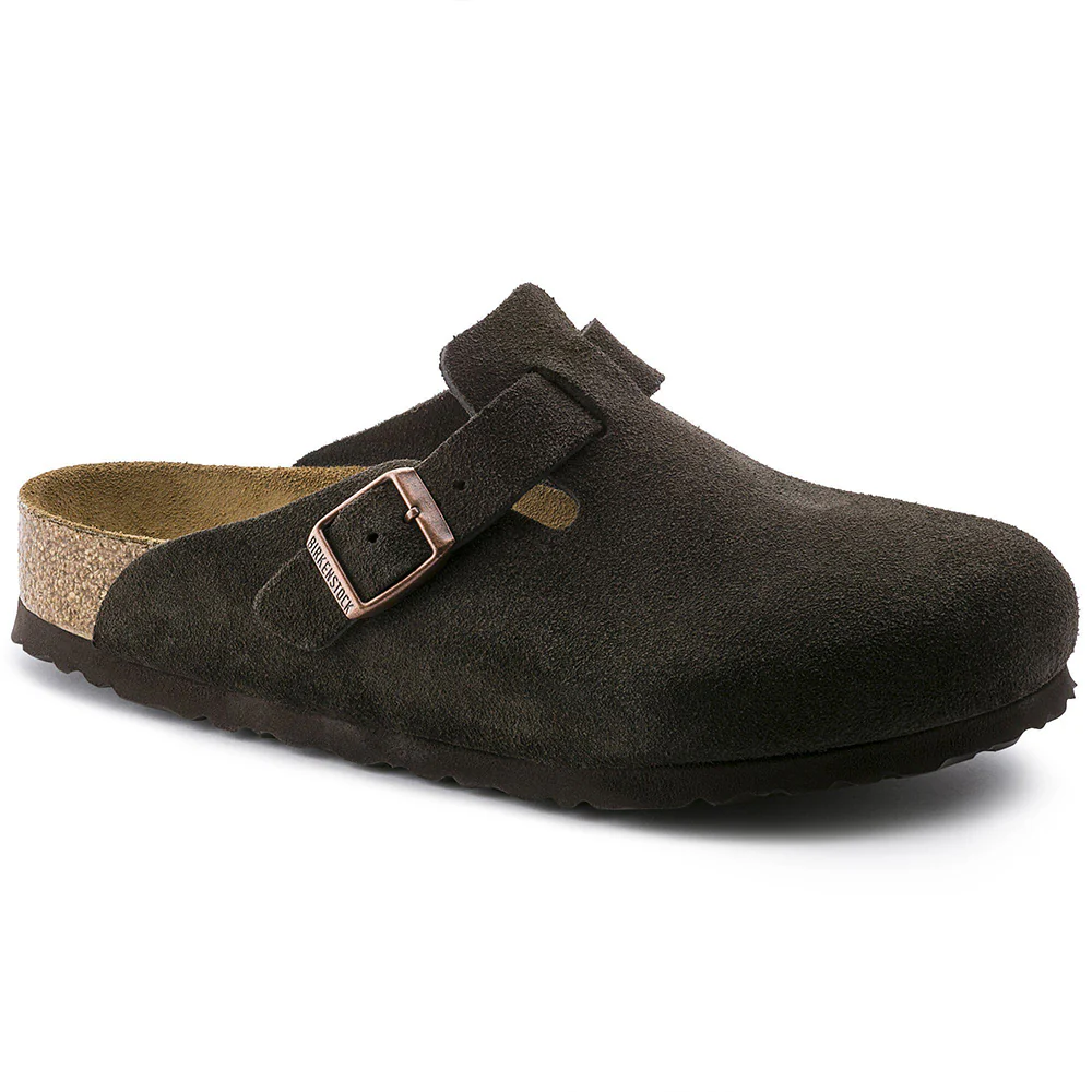 Birkenstock - Sabots Boston - Lit de pied souple - Mocha - Image 7