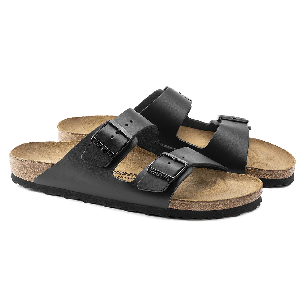 Birkenstock - Sandales Arizona cuir naturel - Noir - Image 2
