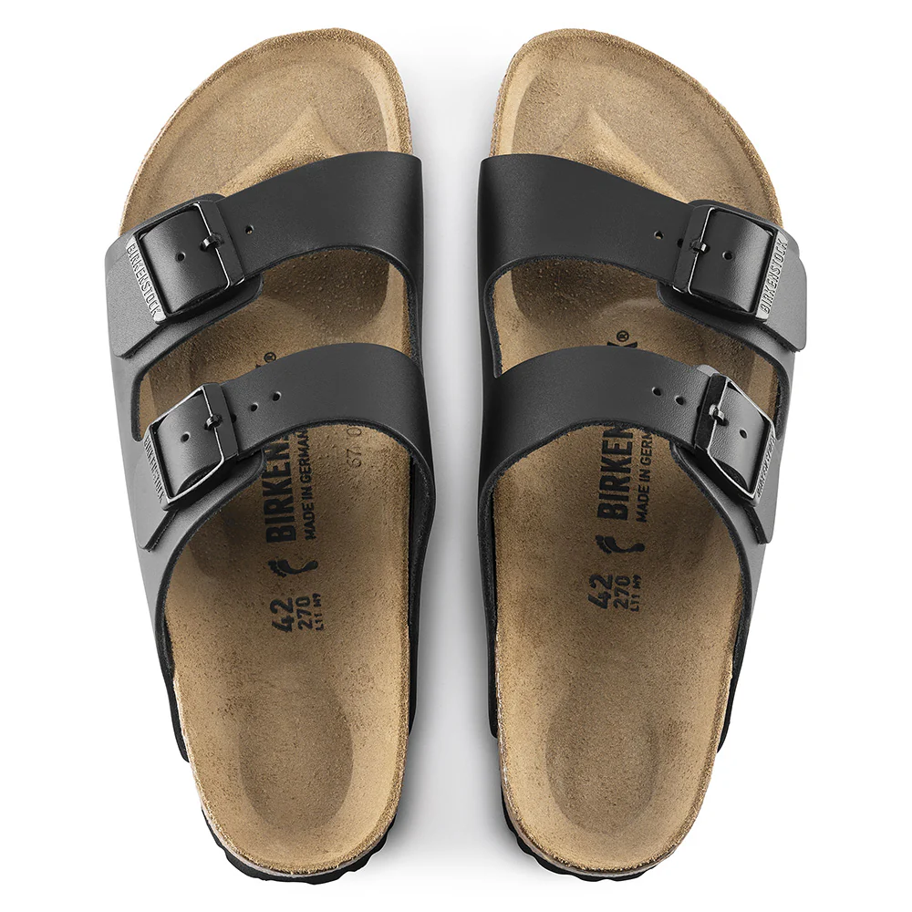 Birkenstock - Sandales Arizona cuir naturel - Noir - Image 5