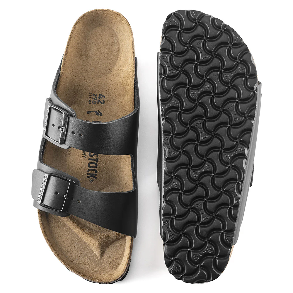 Birkenstock - Sandales Arizona cuir naturel - Noir - Image 7