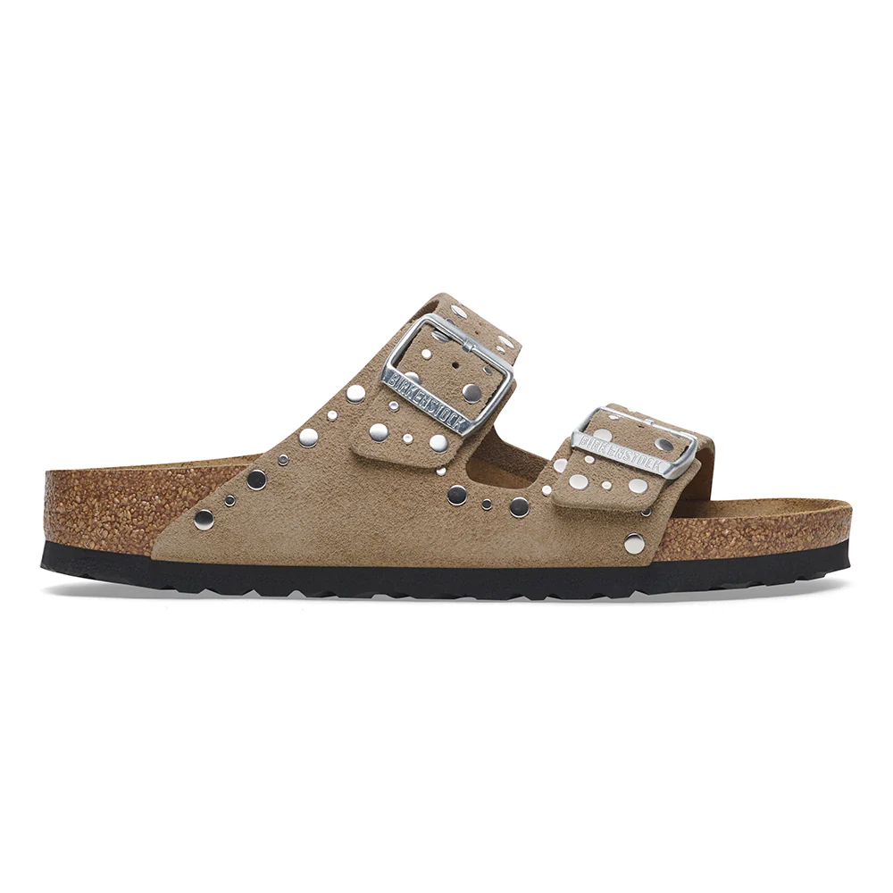 Birkenstock - Sandales Arizona Rivet Suede - Taupe - Image 3