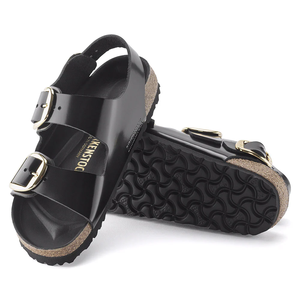 Birkenstock - Sandales Milano Big Buckle - Noir - Image 3