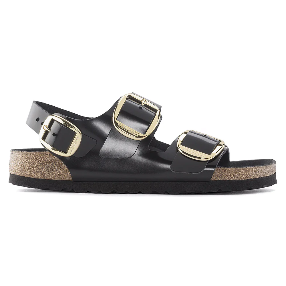Birkenstock - Sandales Milano Big Buckle - Noir - Image 4