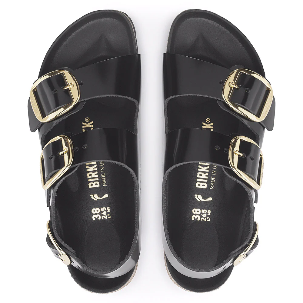 Birkenstock - Sandales Milano Big Buckle - Noir - Image 6