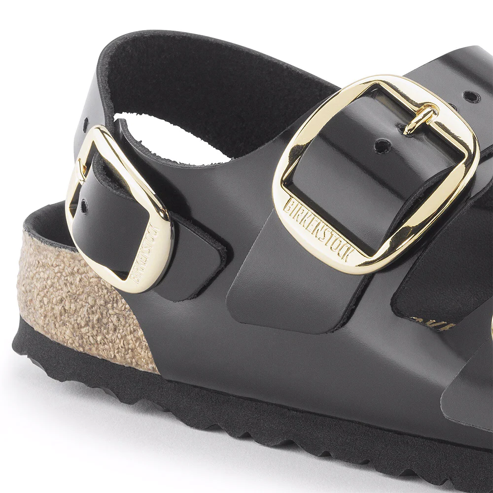 Birkenstock - Sandales Milano Big Buckle - Noir - Image 7