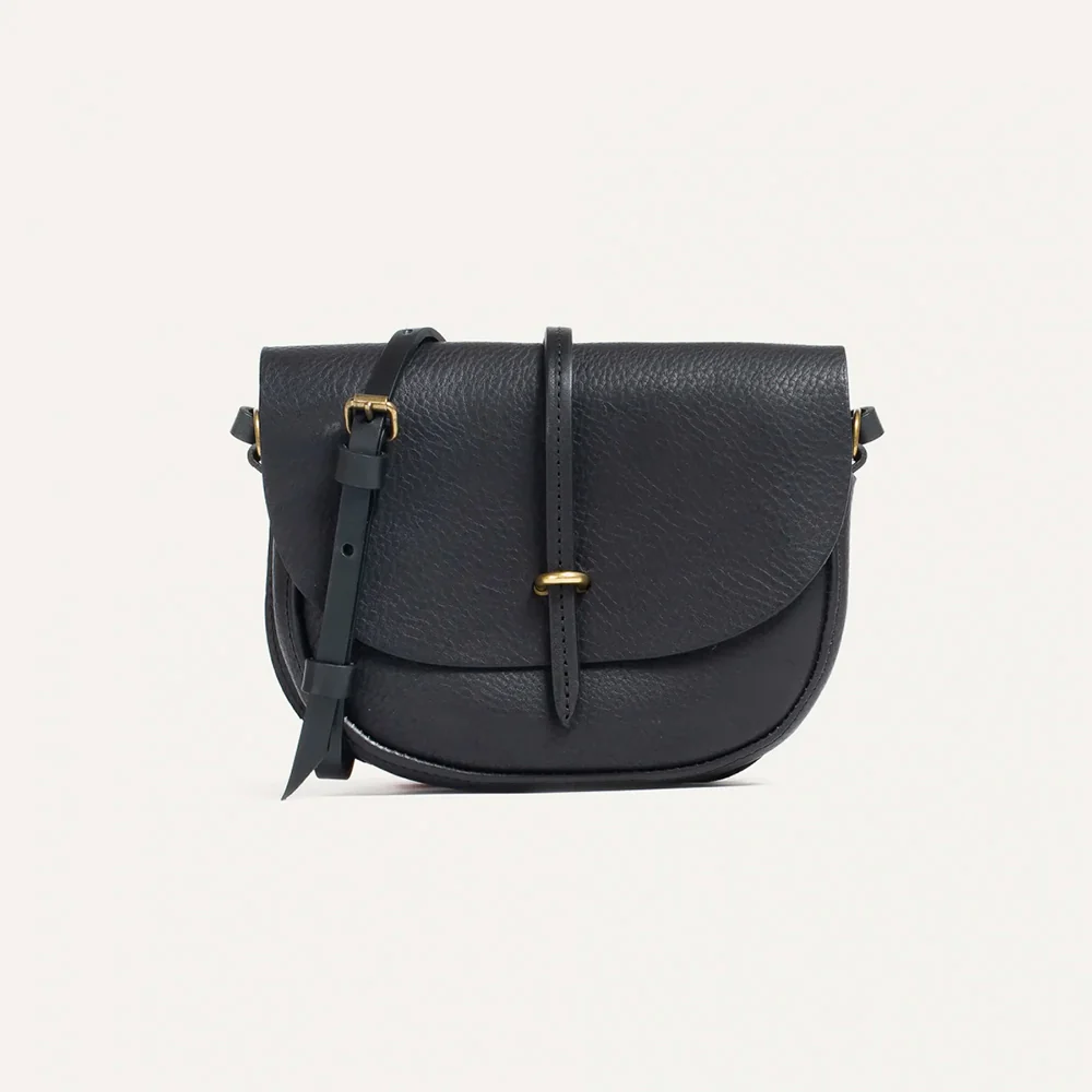 Bleu de Chauffe - Sac Mini Java Postier - Noir
