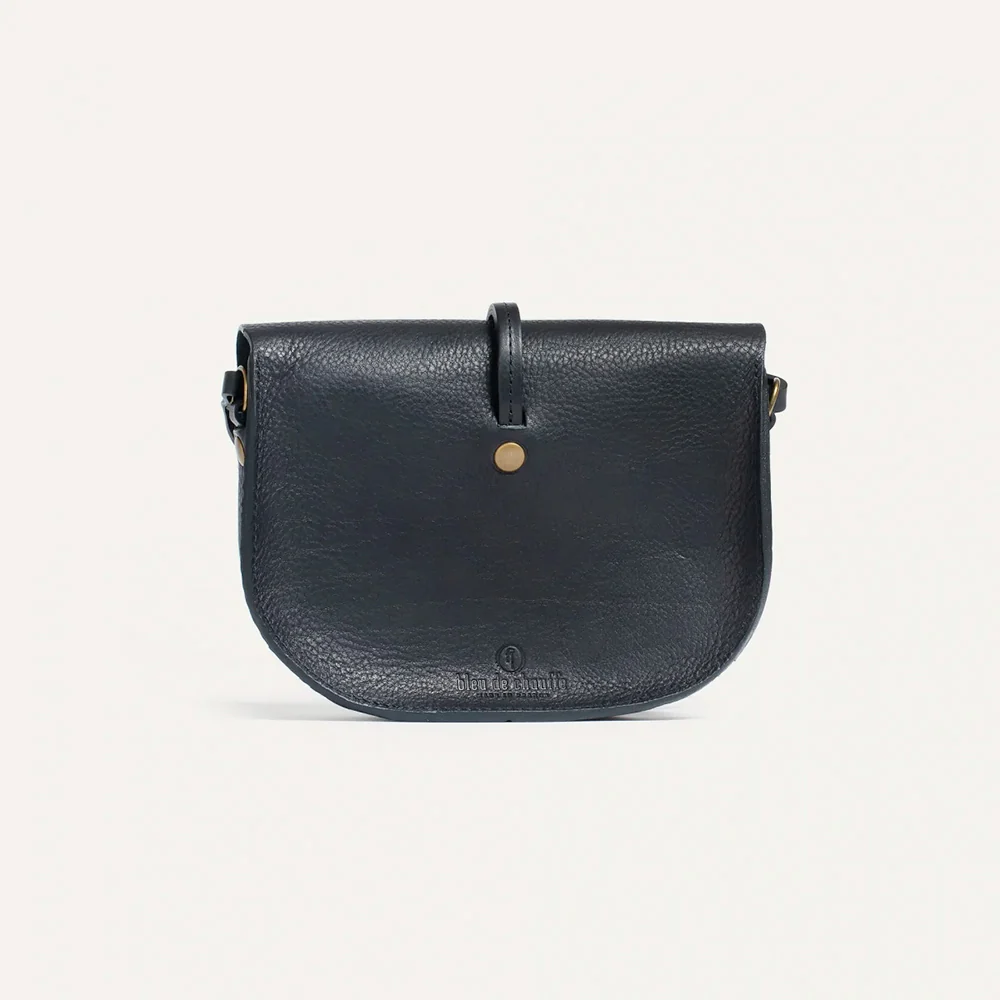 Bleu de Chauffe - Sac Mini Java Postier - Noir - Image 5