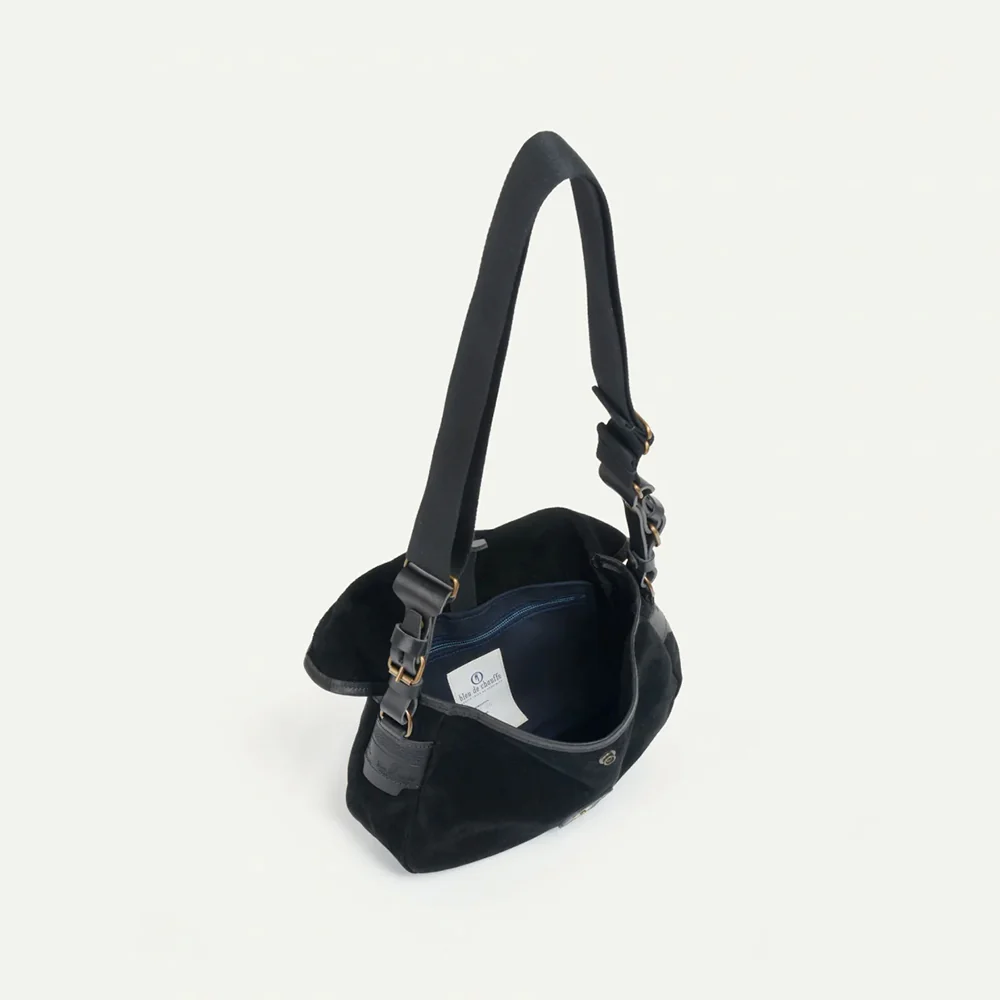 Bleu de Chauffe - Sac Musette XS - Noir - Image 4