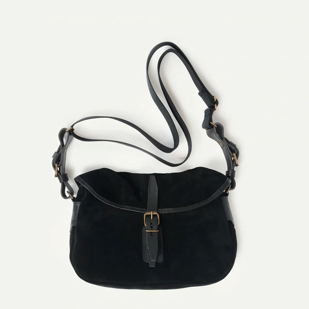 Bleu de Chauffe - Sac Musette XS - Noir - Image 5