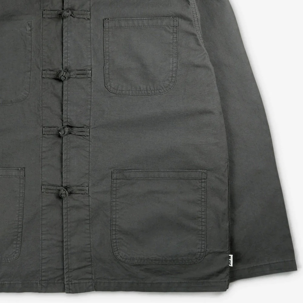 Bleu - Veste Shanghai Solid - Kaki - Image 3