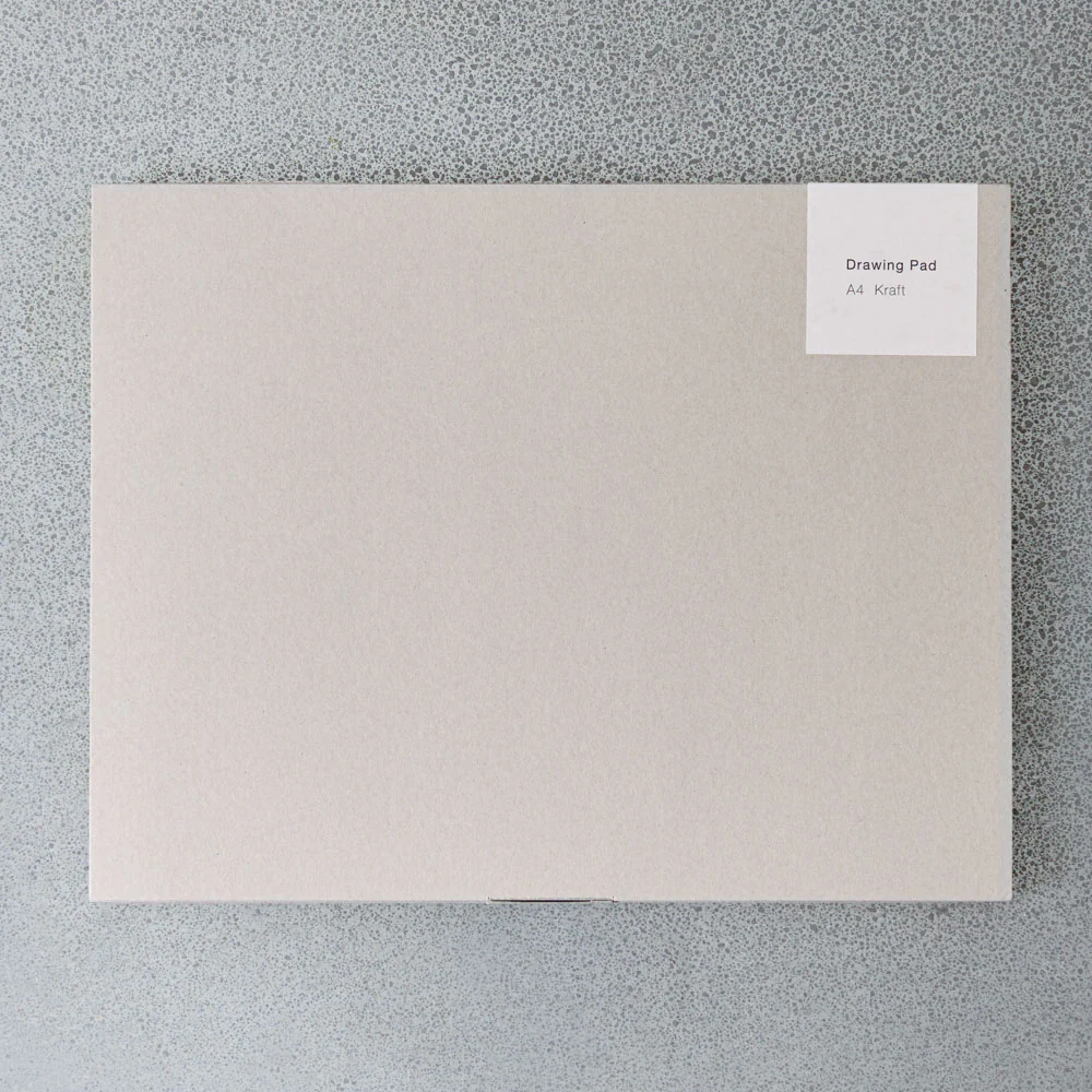 Bloc de dessin kraft - A4
