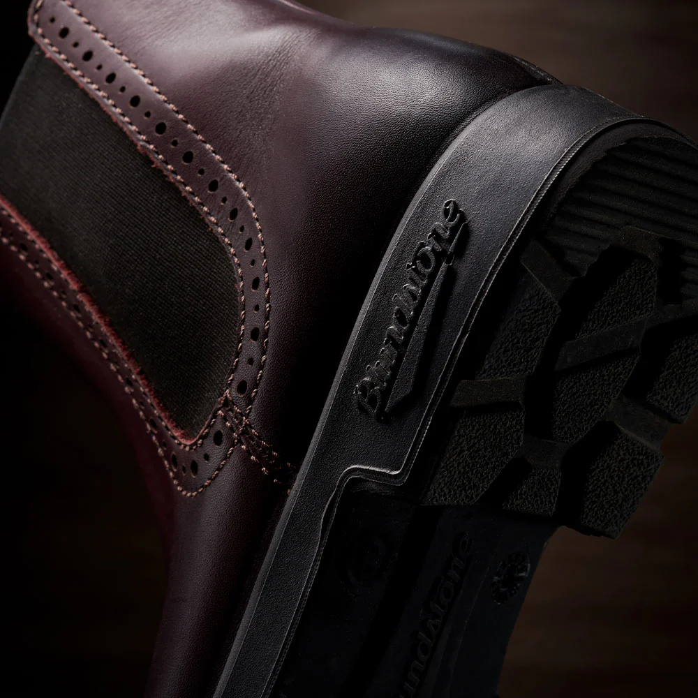 Blundstone - Bottines Hautes Chelsea - Bordeaux - Image 4