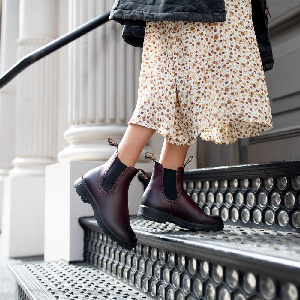 Blundstone - Bottines Hautes Chelsea - Bordeaux - Image 8