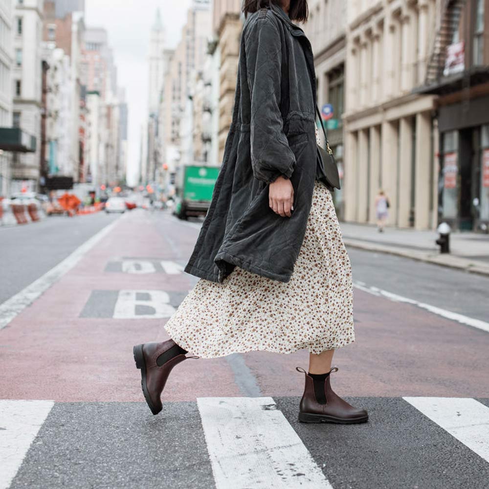 Blundstone - Bottines Hautes Chelsea - Bordeaux - Image 9
