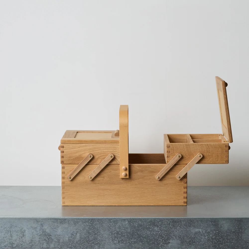 Boite à couture en bois - Image 2