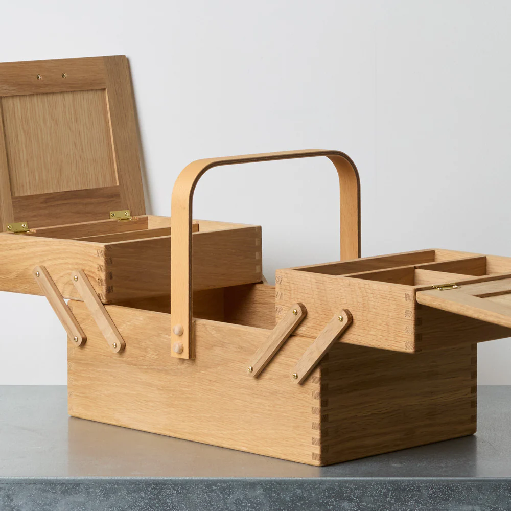 Boite à couture en bois - Image 3