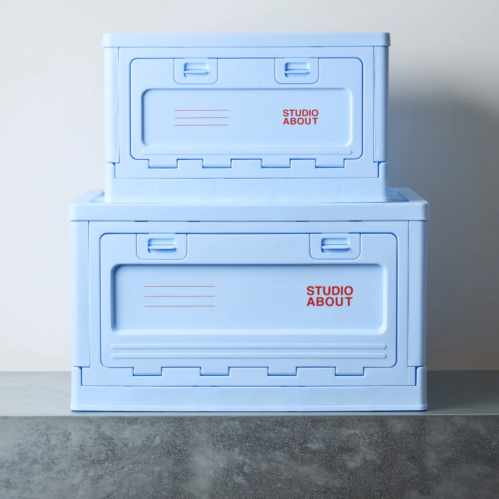 Boite de rangement - Bleu Clair - Image 5