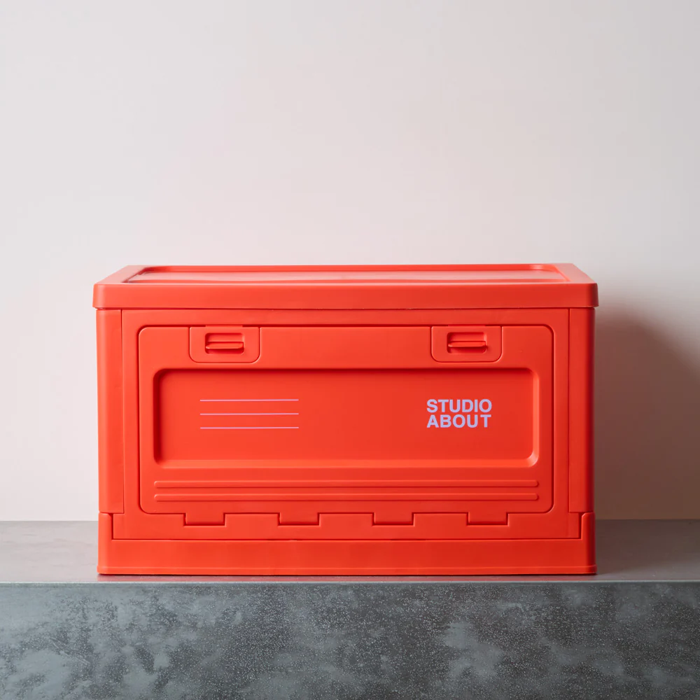 Boite de rangement - Rouge