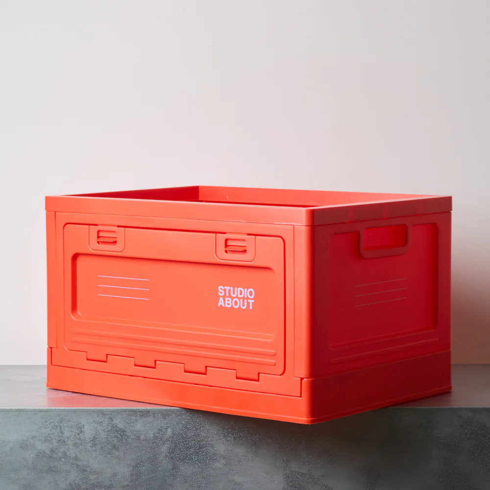 Boite de rangement - Rouge - Image 2