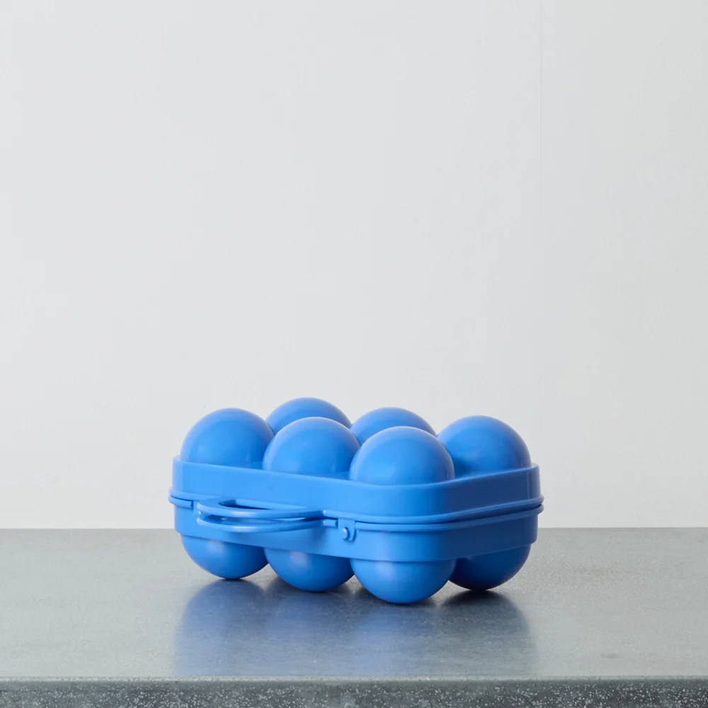 Boite porte 6 oeufs - Bleu - Image 3