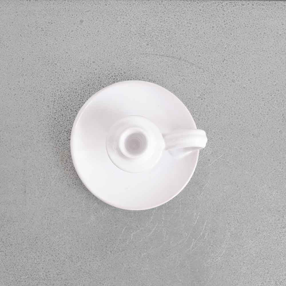 Bougeoir en céramique - Blanc - Image 3