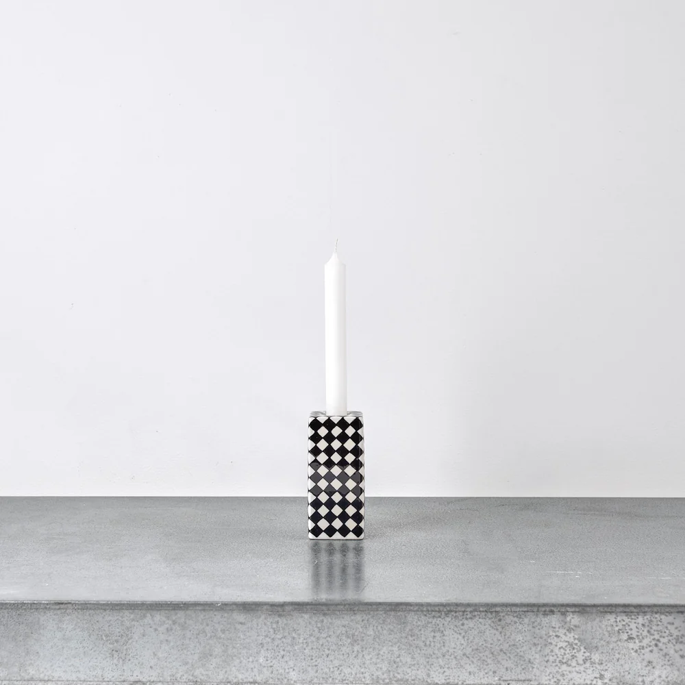 Serax - Bougeoir n°1 - Noir & Blanc