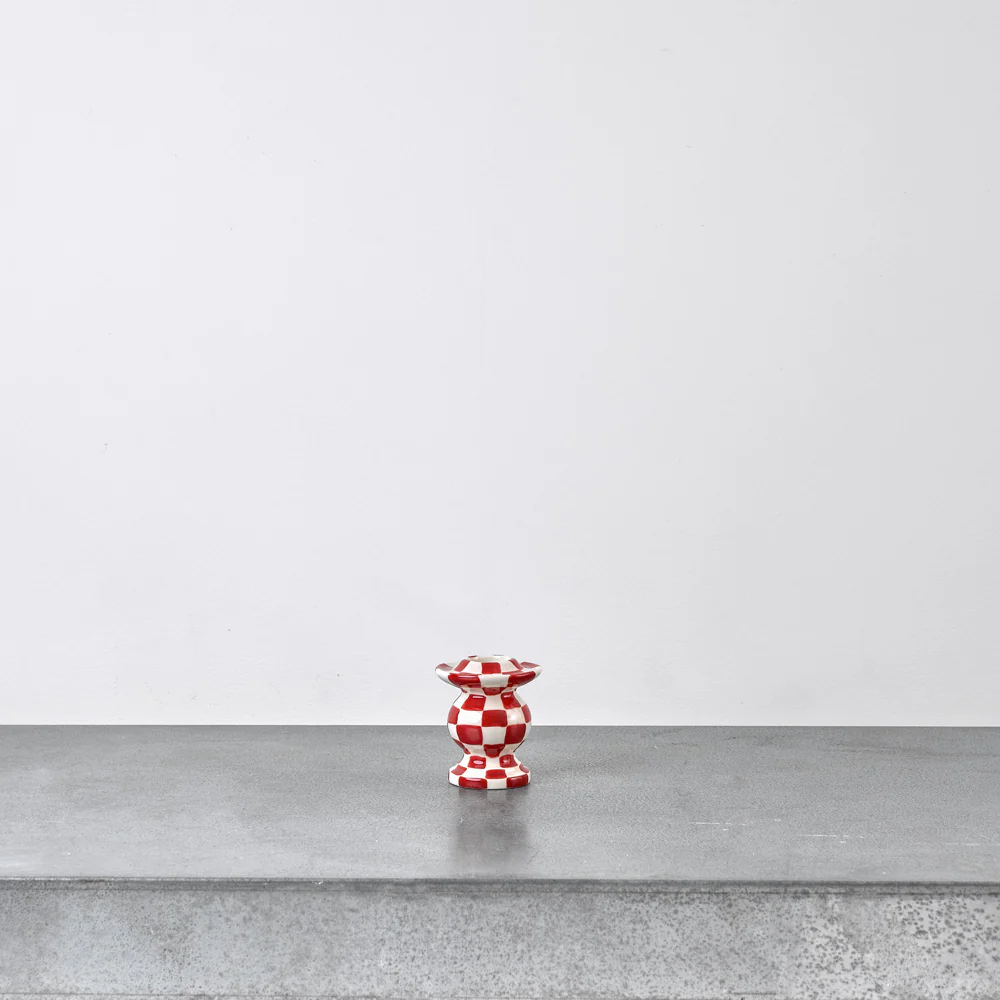 Serax - Bougeoir n°2 - Rouge & Blanc - Image 2