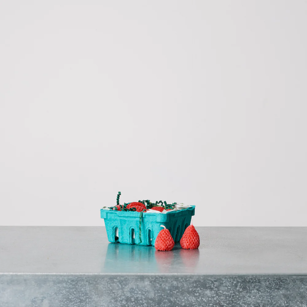 Bougie - Barquette Fraises - Image 3