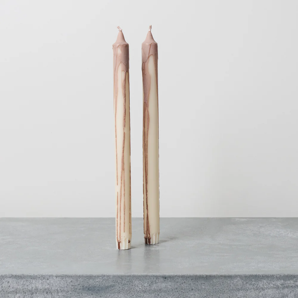 Duo de bougies - Beige - Image 2