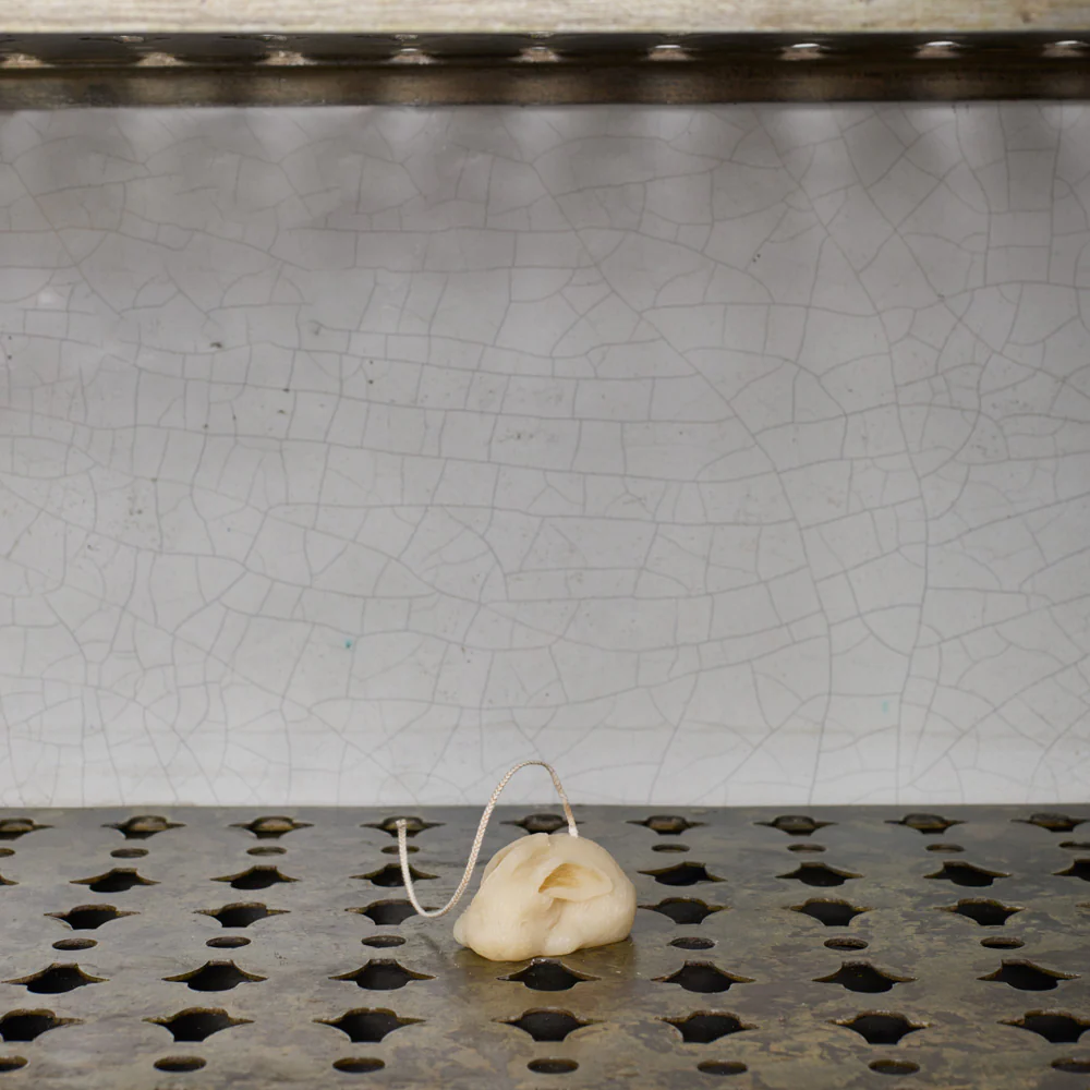 Bougie lapin - Beige