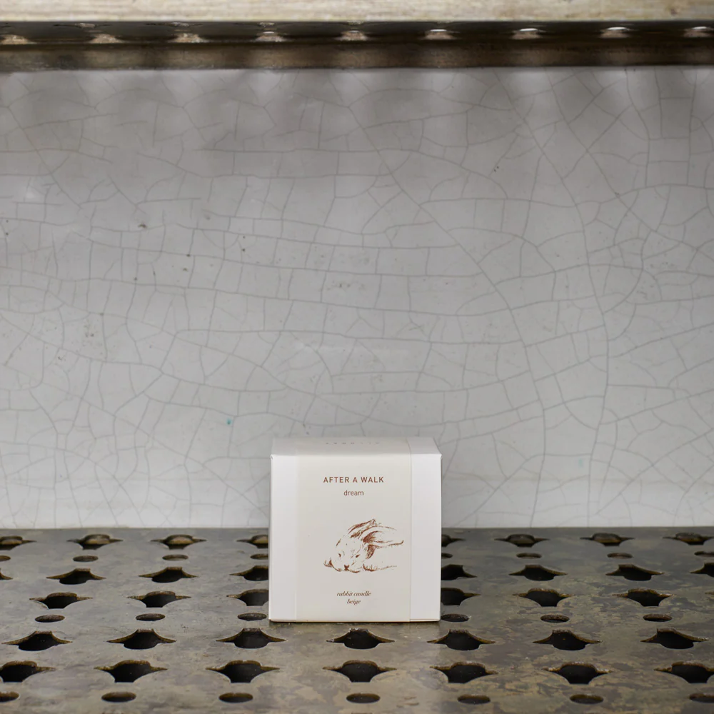 Bougie lapin - Beige - Image 2
