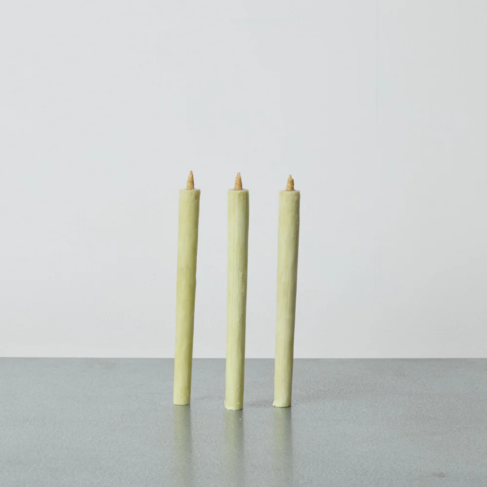 Bougies en cire de sumac - Blanches N°4