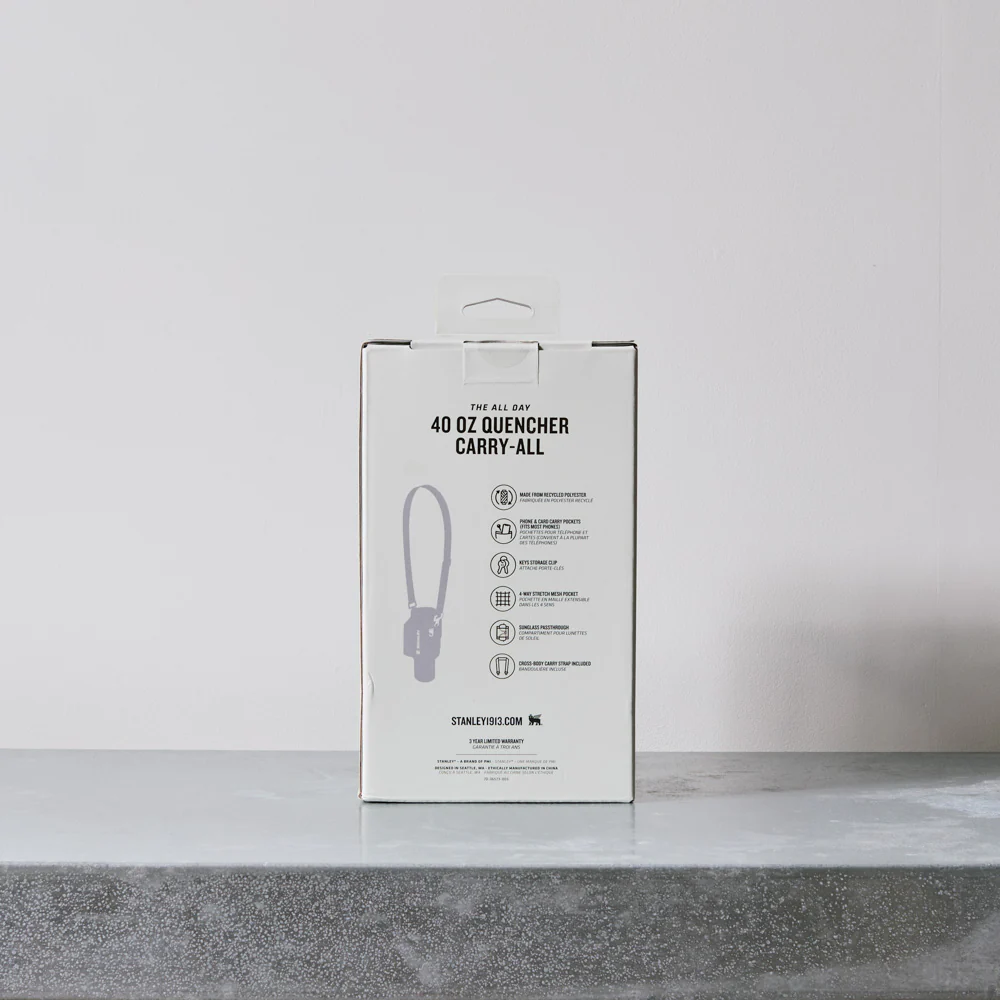 Porte bouteille isotherme Quencher Carry all - Noir - Image 4