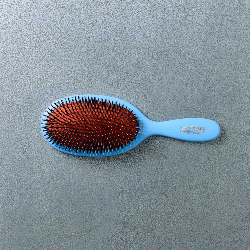 Brosse Ă cheveux bleue M - Mason Pearson - Image 2