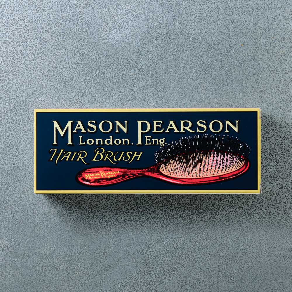 Brosse Ă cheveux bleue M - Mason Pearson - Image 3