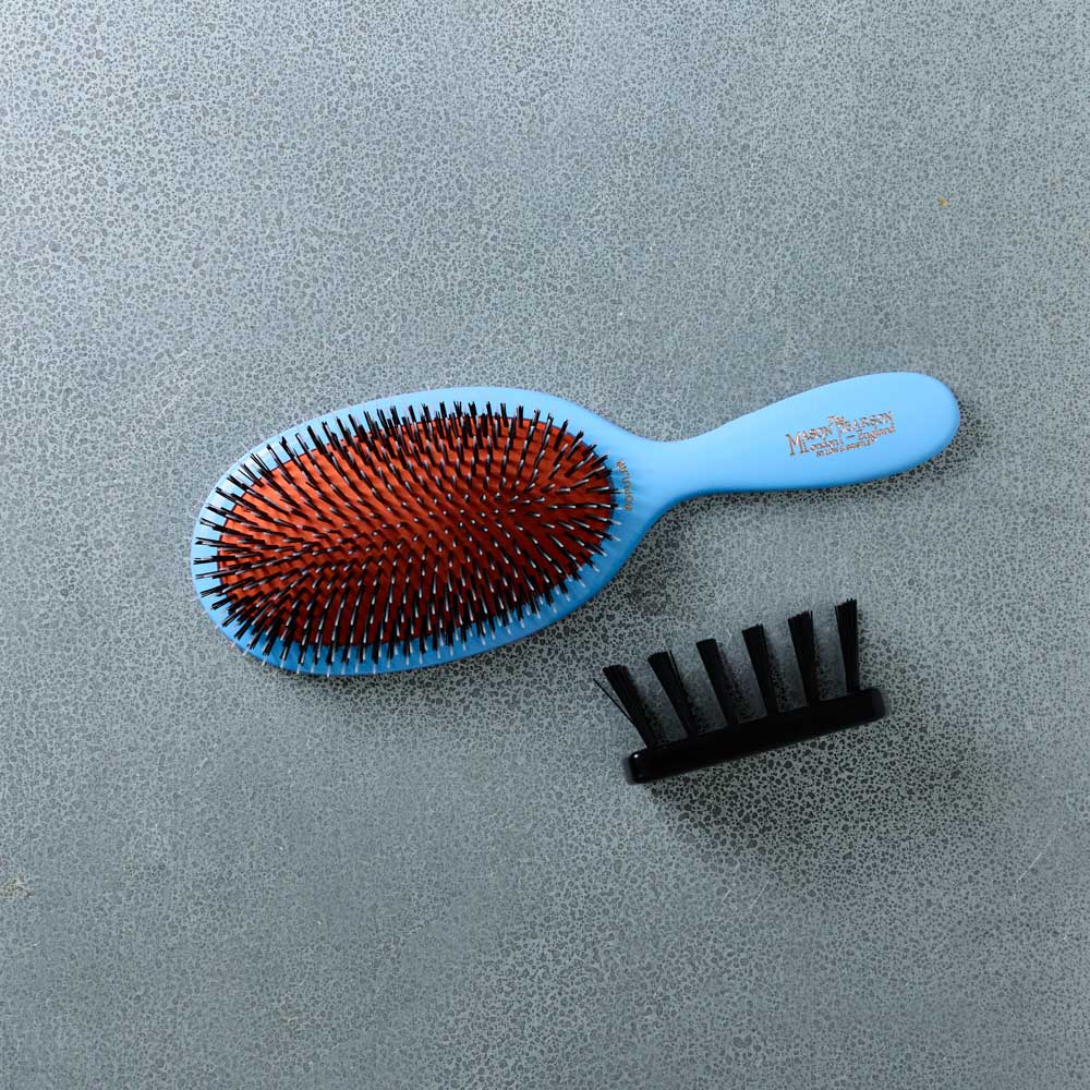 Brosse Ă cheveux bleue M - Mason Pearson - Image 4
