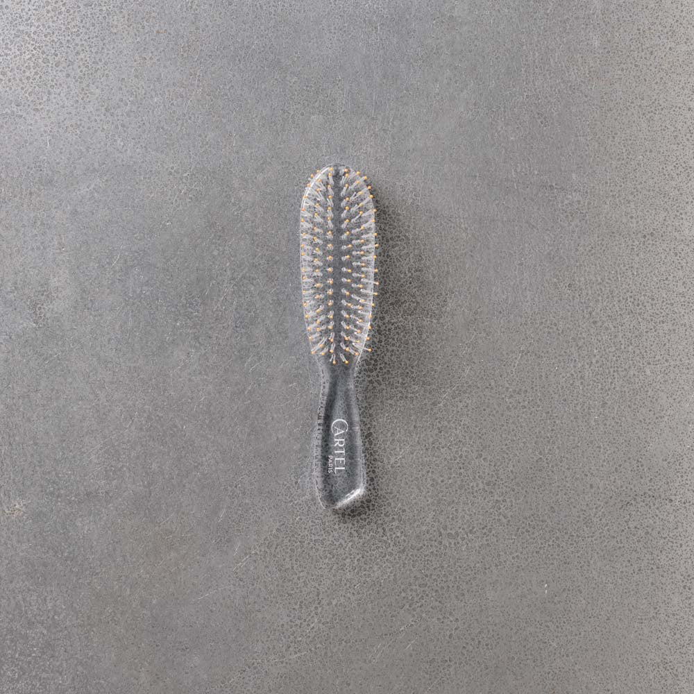 Brosse Ă cheveux cristal jaune - Cartel