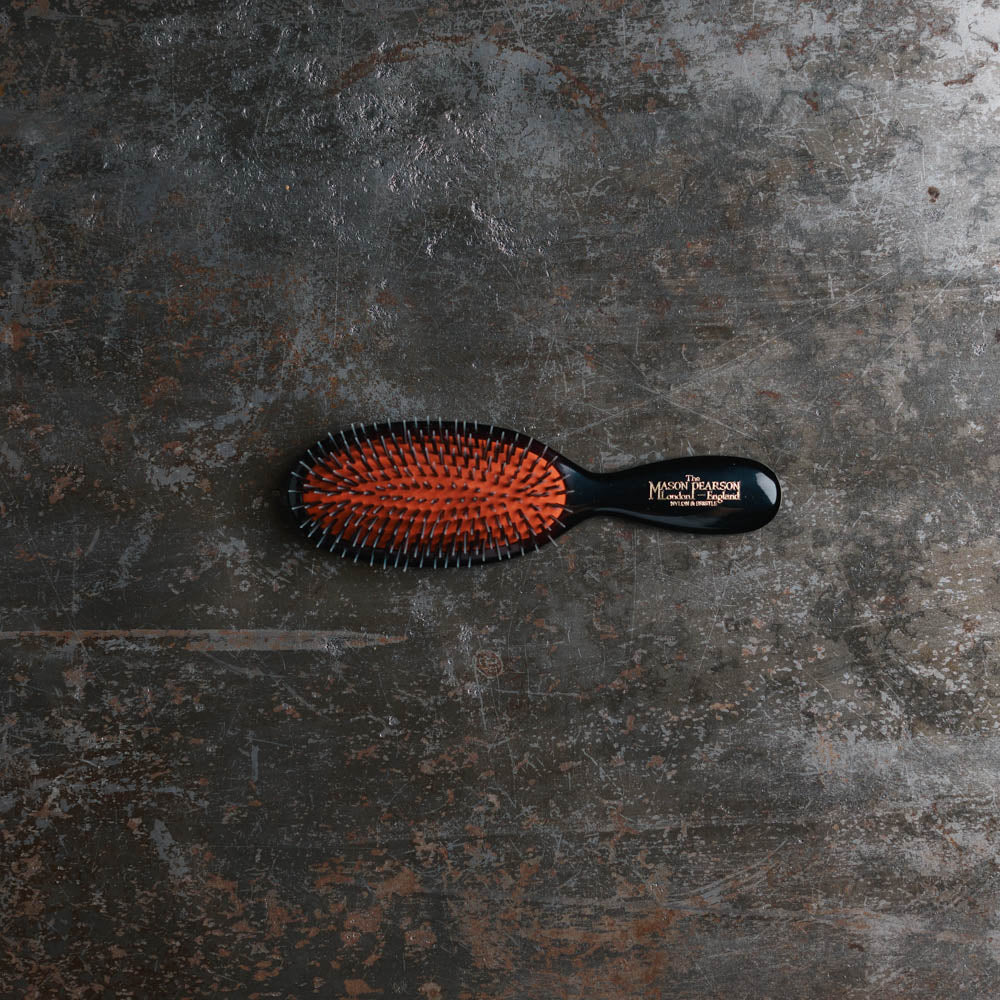 Brosse Ă cheveux noire ruby S - Mason Pearson
