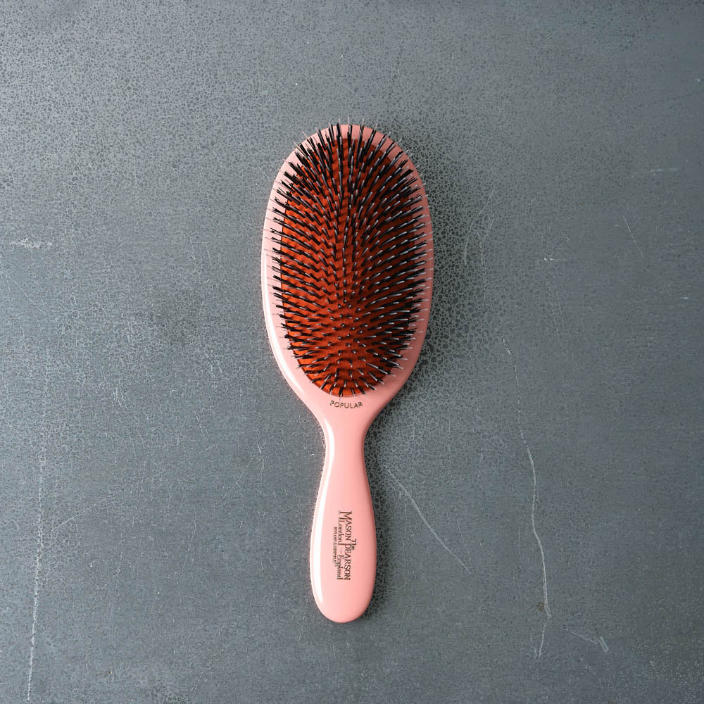 Brosse Ă cheveux rose M - Mason Pearson
