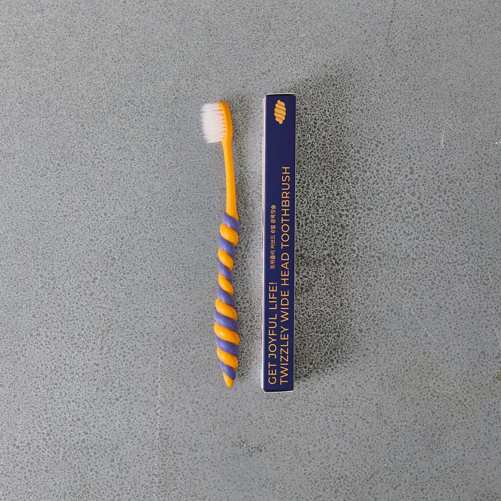 Brosse à dent - Jaune & Marine - Image 2