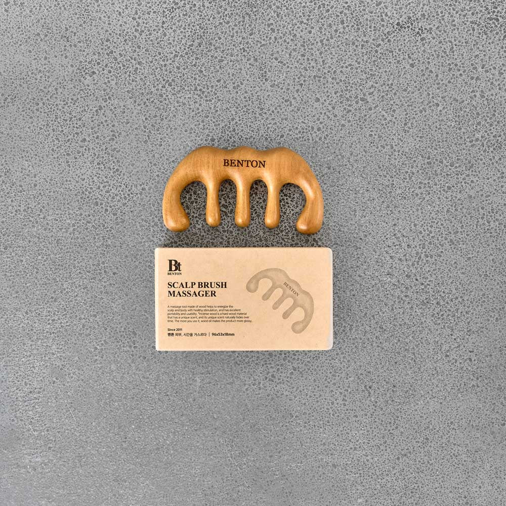 Brosse de massage pour cuir chevelu - Benton - Image 2