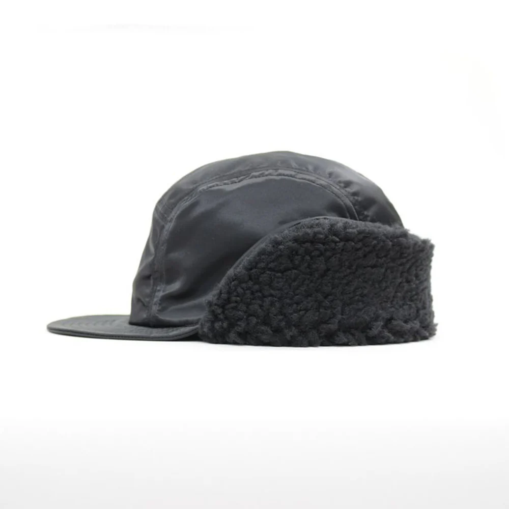 Câbleami - Casquette Nylon Twill Boa - Noir