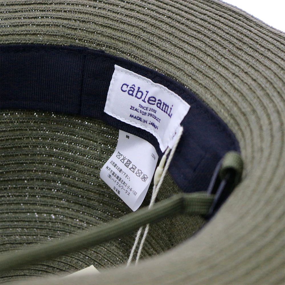 Câbleami - Chapeau Bush Strap - Olive - Image 4