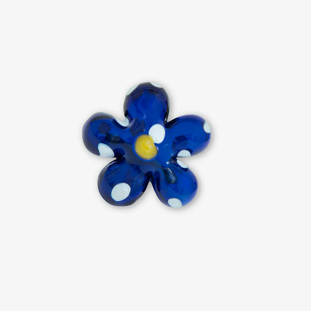 Cajal - Bague Polka - Bleu Blanc & Jaune